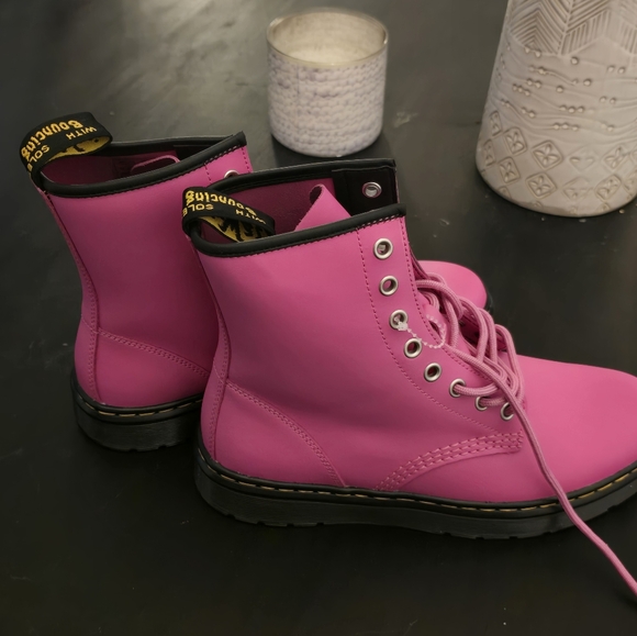 Dr martens pink size 7 5 - Picture 6 of 8